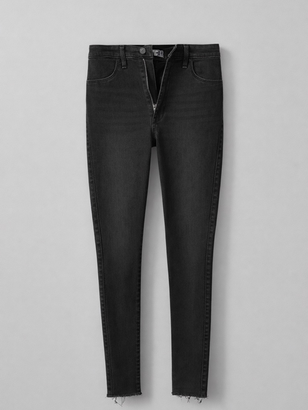 Abercrombie & Fitch Women's Black Skinny High-Rise Jeans